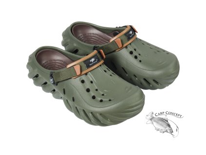 Giants fishing Pantofle Summer EVA Shoes Green|Vel:42