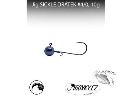 SICKLE DRÁTEK #4/0 - 5 ks, 10 g 26534682 8594203487017 jigovky.cz