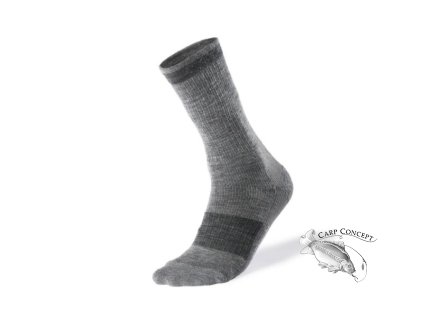Ponožky Geoff Anderson WizWool Mid Weight šedé (Variant Velikost: 37-40)