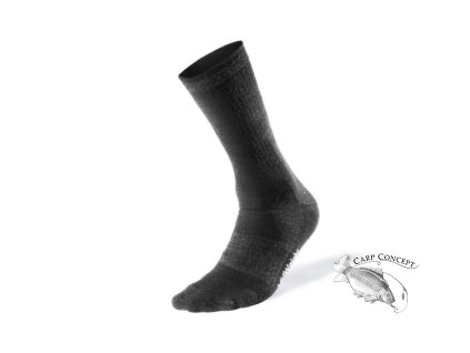 Ponožky Geoff Anderson WizWool Mid Weight černé (Variant Velikost: 41-43)