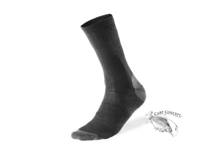Ponožky Geoff Anderson WizWool Light Weight černé (Variant Velikost: 44-47)