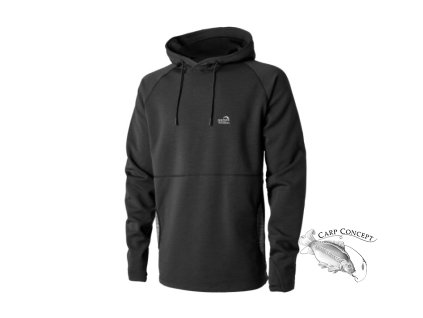 Mikina s kapucí Geoff Anderson WizWool 335 černá