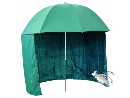 000435 deštník s bočnicí PVC