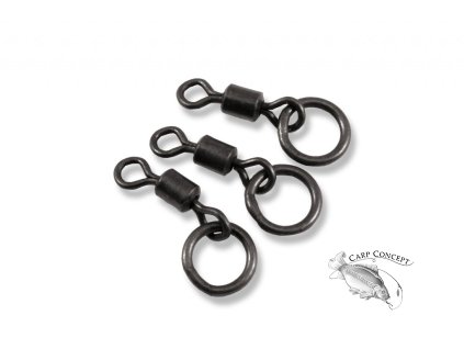 Carp´R´Us Obratlíky s koužkem Ring Swivel vel. 8, 8ks (Varianta Carp´R´Us Obratlíky s kroužkem Ring Swivel vel.8, 8ks)