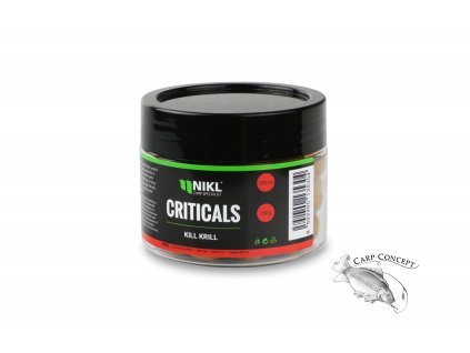 Nikl Criticals boilie Kill Krill 250ml (Varianta Nikl Criticals boilie Kill Krill 24mm, 250ml)