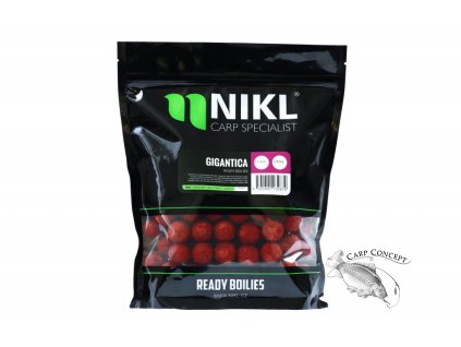 Nikl Hotové boilies Gigantica (Varianta Nikl Ready boilie Gigantica 20mm, 250g)