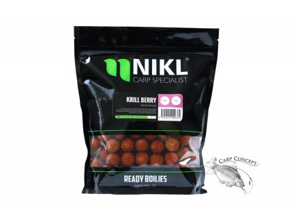 Nikl Hotové boilies Krill Berry (Varianta Nikl Ready boilie Krill Berry 20mm, 250g)