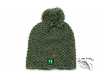 Nikl Kulich Bobble Beanie Green (Varianta Nikl Kulich Bobble Beanie Green)