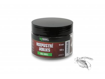 Nikl Rozpustné boilies Kill Krill 250ml (Varianta Nikl Rozpustné boilies Kill Krill 24mm, 250ml)