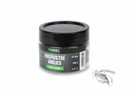 Nikl Rozpustné boilies Rape Cloud 250ml (Varianta Nikl Rozpustné boilies Rape Cloud 24mm, 250ml)