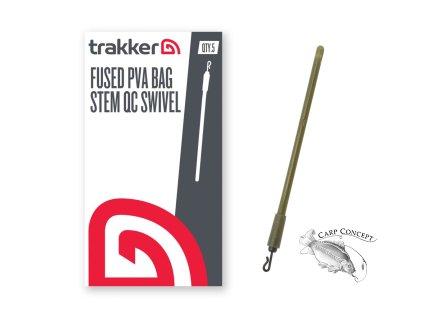 Trakker Dřík do inline olov Fused PVA Bag Stem - QC Swivel 5ks (Varianta Trakker Dřík do inline olov Fused PVA Bag Stem - QC Swivel 5ks)
