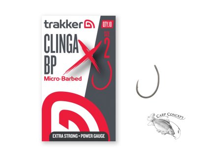 Trakker Háček Clinga BP XS Hooks (Micro Barbed) (Varianta Trakker Háček - Clinga BP XS Hooks Size 6 (Micro Barbed))