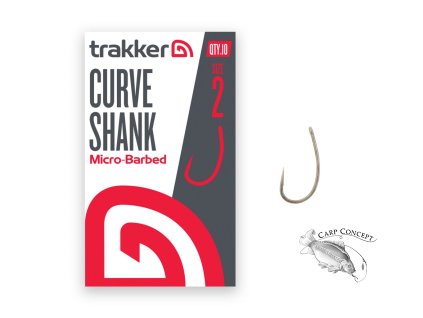 Trakker Háček Curve Shank Hooks (Micro Barbed) (Varianta Trakker Háček - Curve Shank Hooks Size 8 (Micro Barbed))