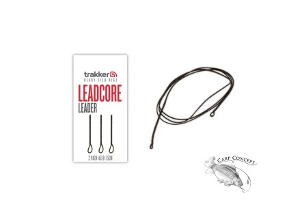Trakker Hotové leadery Leadcore Leader (75cm) 3ks (Varianta Trakker Leadcore Leader 3 Pack (75 cm))