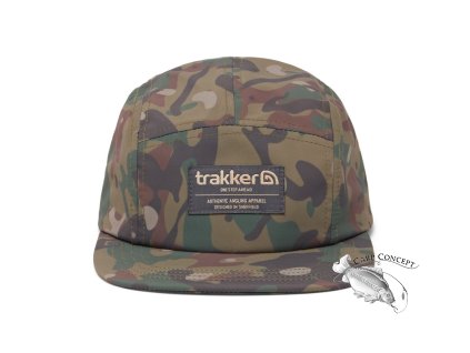 Trakker Kšiltovka TechPro Camo 5 Panel Cap (Varianta Trakker Kšiltovka TechPro Camo 5 Panel Cap)