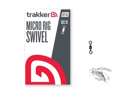 Trakker Obratlík Micro Rig Swivel vel. 20, 10ks (Varianta Trakker Obratlíky Micro Rig Swivel vel.20, 10ks)