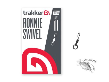 Trakker Obratlík Ronnie Swivel vel.11, 10ks (Varianta Trakker Obratlíky Ronnie Swivel vel.11, 10ks)