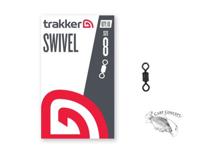 Trakker Obratlík Swivel vel. 8, 10ks (Varianta Trakker Obratlíky Swivel vel.8, 10ks)