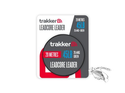 Trakker Olověná šňůrka Leadcore Leader 20m (Varianta Trakker Leadcore Leader 65lb, 29,48kg, 20m)