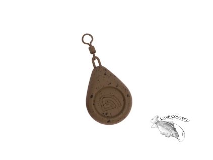 Trakker Olovo - Flat Pear Swivel Lead (Varianta Trakker Olovo - Flat Pear Swivel Lead 4,0oz / 113g)