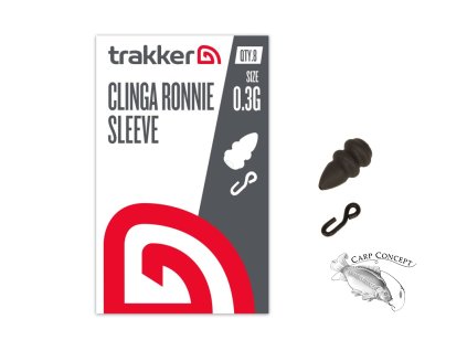 Trakker Převleky Clinga Ronnie Sleeve 0,3g (Varianta Trakker Převleky Clinga Ronnie Sleeve vel.0,3g, 8ks)