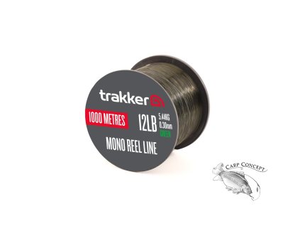 Trakker Vlasec Mono Reel Line 1000m (Varianta Trakker Vlasec Mono Reel Line 25lb, 11,44kg, 0,43mm, 1000m)