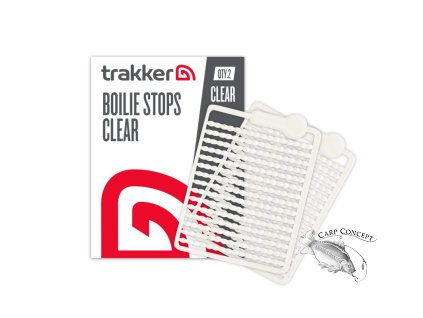 Trakker Zarážky Boilie Stops Clear (Varianta Trakker Zarážky Boilie Stops Clear 240ks)