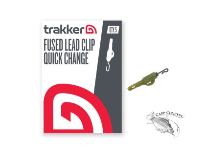 Trakker Závěsky Fused Lead Clip - Quick Change (Varianta Trakker Závěsky Fused Lead Clip Quick Change 5ks)