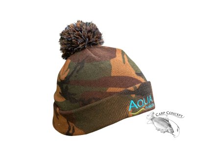 Aqua Kulich - Camo Bobble Hat