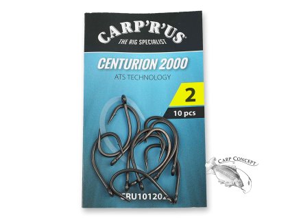 Carp´R´Us Háčky Centurion 2000 ATS 10ks (Varianta Carp´R´Us Háčky Centurion 2000 ATS 10ks - Velikost: 2, Balení: 10ks)