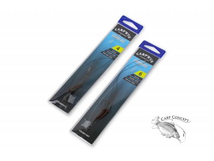 Carp´R´Us Hotový návazec Combi Rig Stifflink 16,5cm - Predator 2ks (Varianta Carp´R´Us Hotový návazec Combi Rig Stifflink 16,5cm - Predator 2ks - Velikost: 4, Nosnost: 50lb)