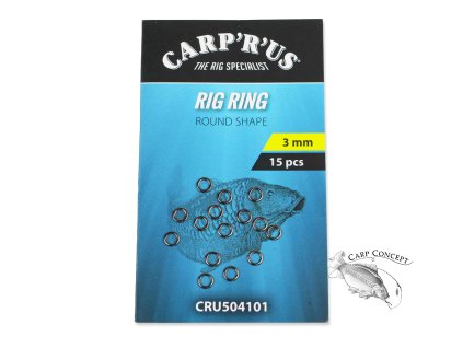 Carp´R´Us Kroužky na návazce Rig Rings 3mm