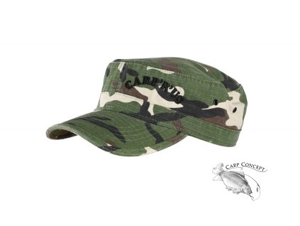 Carp´R´Us Kšiltovka s vyšitým logem - camo