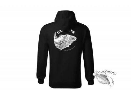 Carp´R´Us Mikina Mouthsnagger černá (Varianta Carp´R´Us Mikina Mouthsnagger černá - Velikost: M)