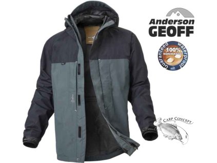 Bunda Geoff Anderson Barbarus 2 černá (Variant Velikost: XXXL)