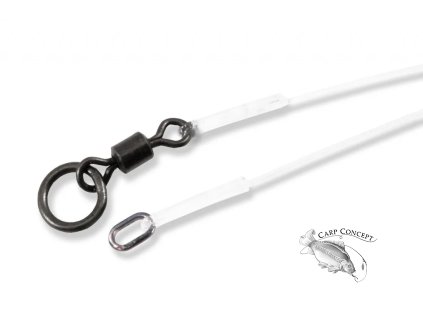 Carp´R´Us Návazec Superstiff Link - Oval Ring & Ring Swivel 2ks (Varianta Carp´R´Us Návazec Superstiff Link - Oval Ring & Ring Swivel 2ks - Délka: 9,5cm, Nosnost: 90lb)