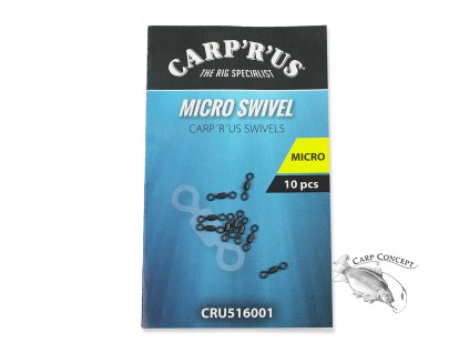 Carp´R´Us Obratlík Micro Swivel 10ks