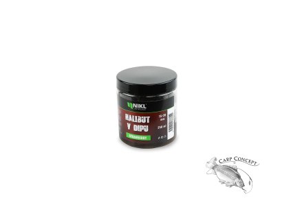 Nikl Black halibut v dipu Strawberry 250ml