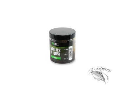 Nikl Boilies v dipu Crab 250ml (Varianta Nikl Boilies v dipu Crab 250ml - Průměr: 20mm, Balení: 250ml)