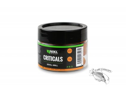 Nikl Criticals boilie Devill Krill 250ml (Varianta Nikl Criticals boilie Devill Krill 24mm, 250ml)