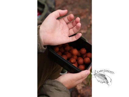 Nikl Ready boilie Devill Krill Attractive (Varianta Nikl Ready boilie Devill Krill Attractive - Balení: 1kg, Průměr: 15mm)