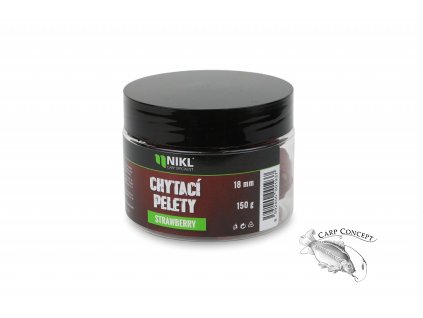 Nikl Chytací pelety Strawberry 250ml (Varianta Nikl Chytací pelety Strawberry 18mm, 250ml)