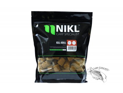 Nikl Pelety Kill Krill 1kg (Varianta Nikl Pelety Kill Krill 18mm s dírkou, 1kg)