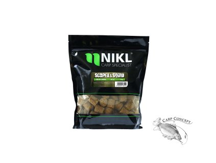 Nikl Pelety Scopex & Squid 1kg (Varianta Nikl Pelety Scopex & Squid 1kg - Průměr: 3mm, Balení: 1kg)