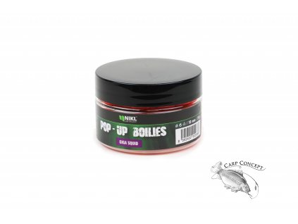Nikl Plovoucí boilies Giga Squid (Varianta Nikl Plovoucí boilies Giga Squid - růžová 10mm, 20g)