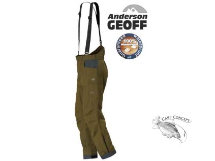 Kalhoty Geoff Anderson Barbarus 2 zelené (Variant Velikost: XXL)