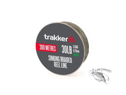Trakker Šňůra Sinking Braid Reel Line 300m (Varianta Trakker Šňůra Sinking Braid Reel Line 300m - Průměr: 0,290mm, Nosnost: 30lb)