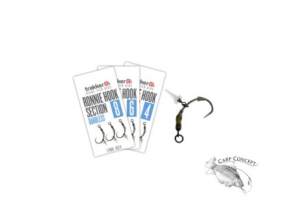 Trakker Koncová část návazce Ronnie Hook Section (Barbless) 3ks (Varianta Trakker Koncová část návazce Ronnie Hook Section (Barbless) 3ks - Velikost: 4)