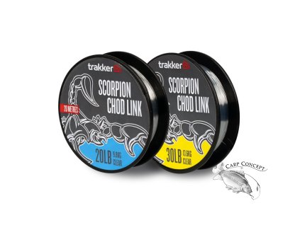 Trakker Návazcový vlasec Scorpion Chod Link 20m (Varianta Trakker Návazcový vlasec Scorpion Chod Link 20lb 9,8kg 20m)
