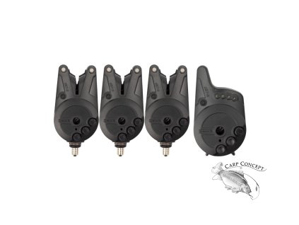 12063 222205 trakker db7 r 3 rod bite alarm set original